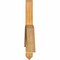 Ekena Millwork Bellingham Rough Sawn Timber Gable Bracket, Western Red Cedar, 84"W x 14"H x 2"D x 4"F, 4/12 Pitch GBW084X14X0204BEL00RWR - alternate 2